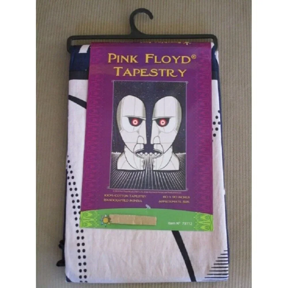 New Pink Floyd Division Bell Album Cover Tapestry Wall Hanging Decor Heads NIP